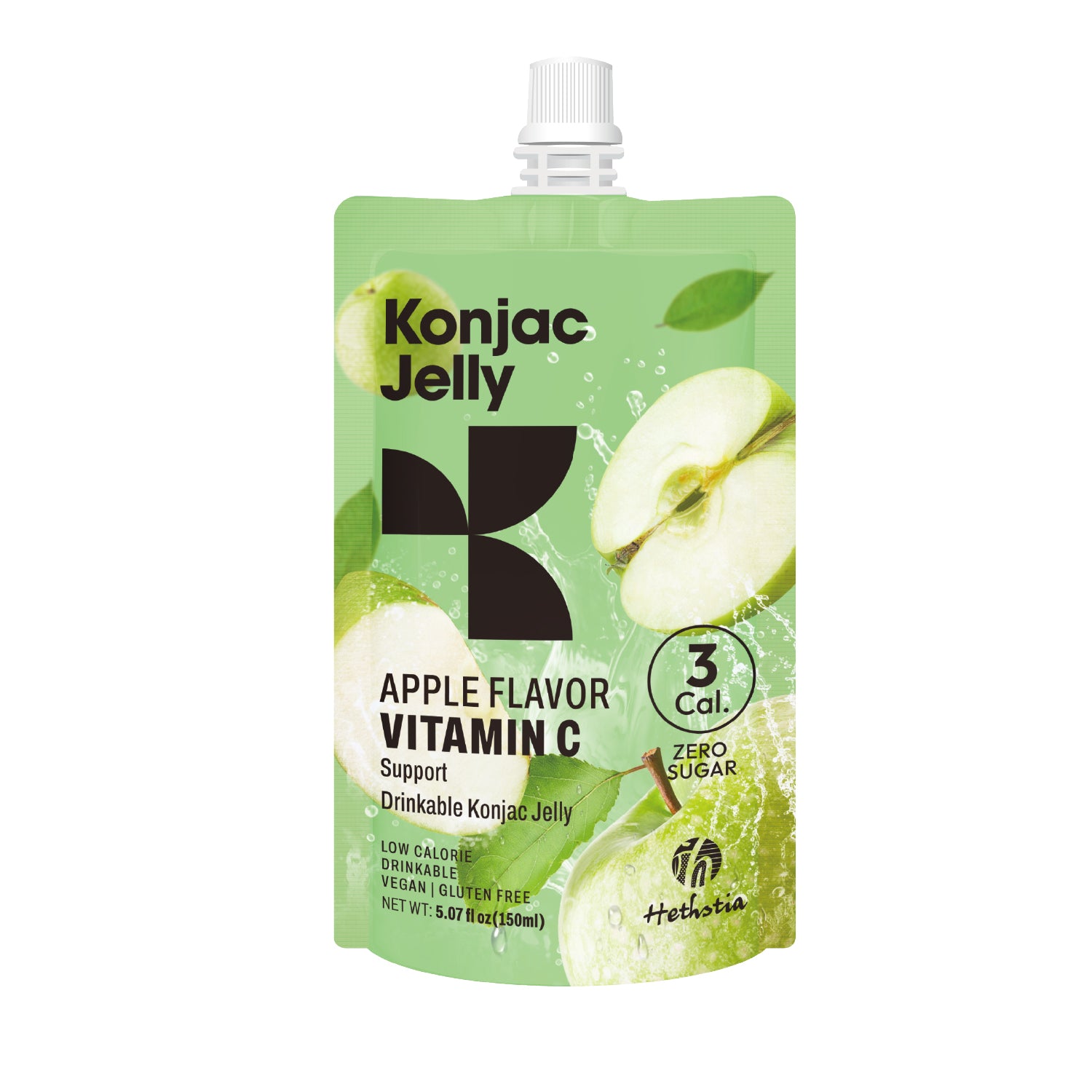 Konjac Jelly Apple Flavor