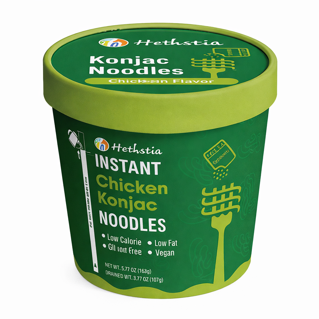Hethstia Konjac Noodle veg Chicken Soup